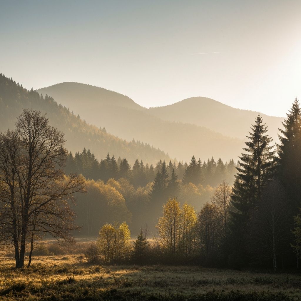 Natural landscape representing vitality